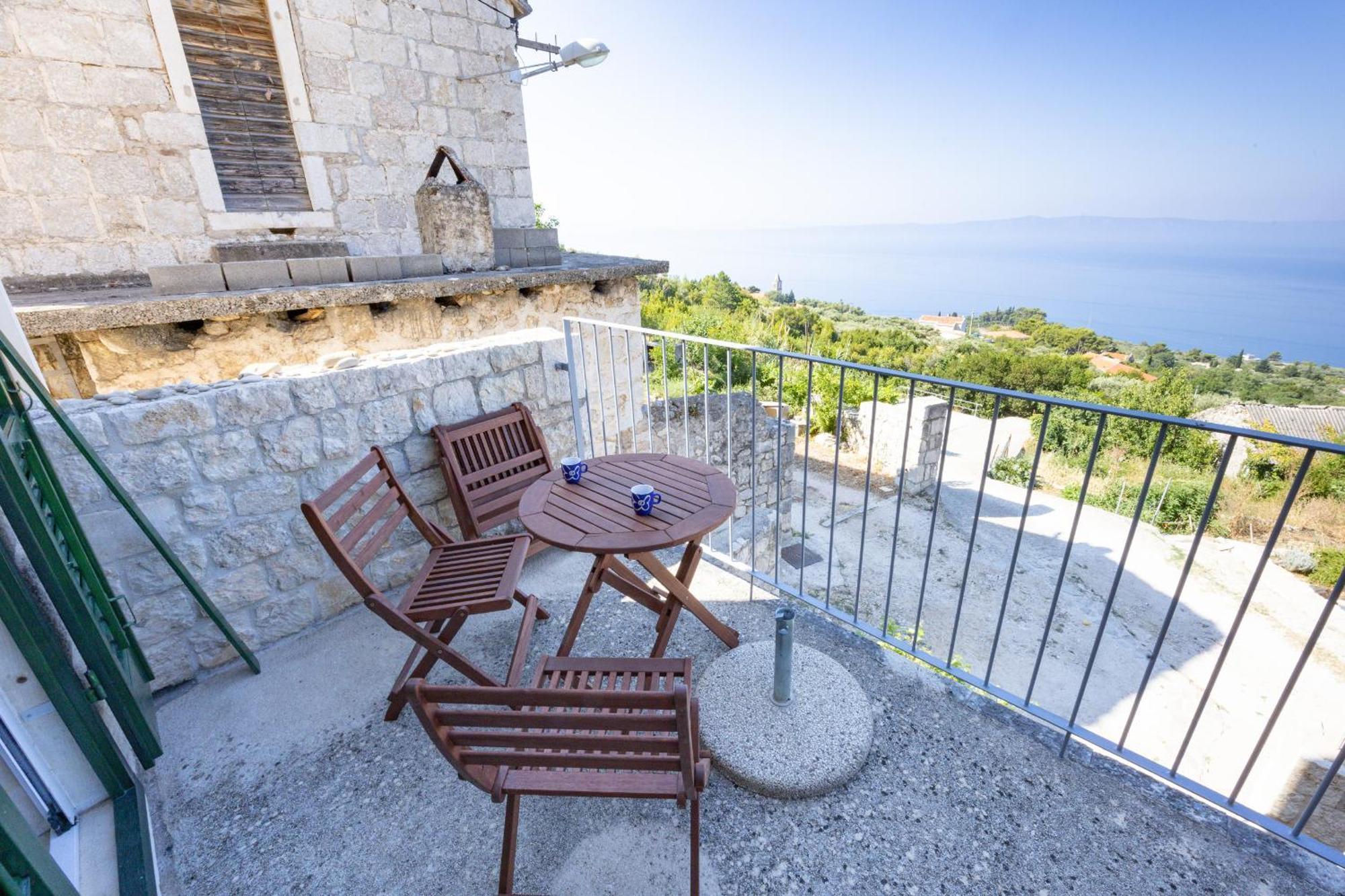 Villa Stone House Kurtic Stara Podgora Exterior foto